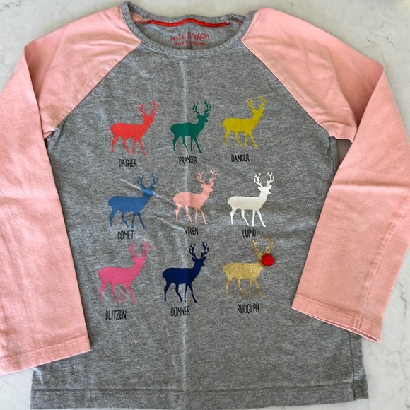 HOLIDAY Mini Boden 🦌 Tee - Picture 1 of 7